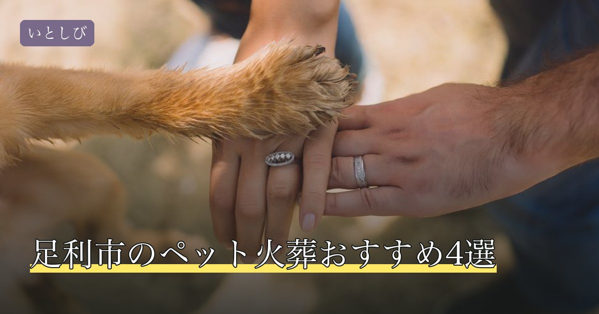 足利市のペット火葬おすすめ4選