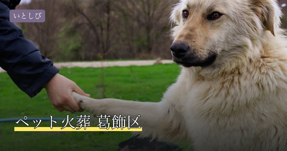 ペット火葬 葛飾区
