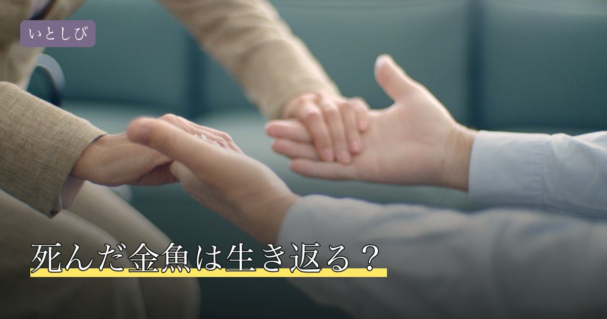 死んだ金魚は生き返る？